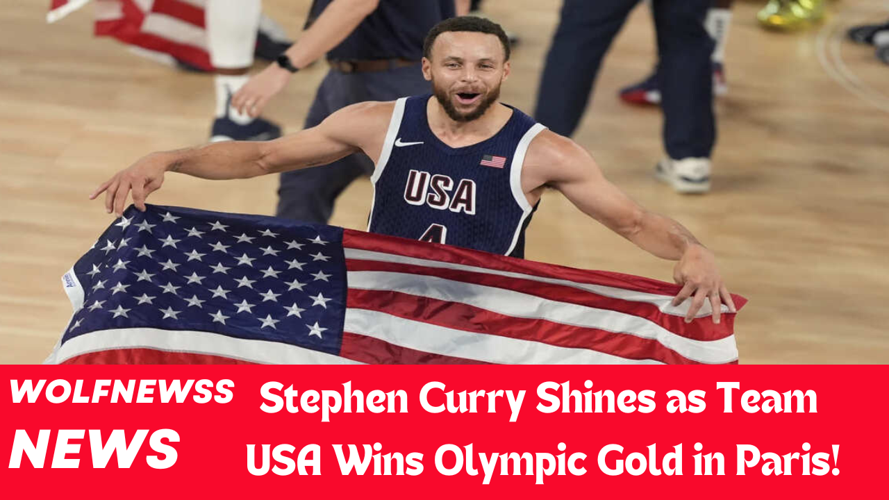 Stephen Curry Shines as Team USA Wins basketball Olympic Gold in Paris!