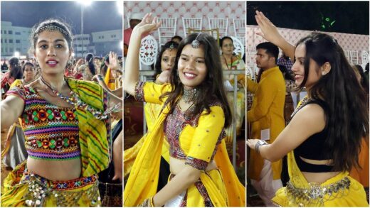 Garba Dance: इंदौर में माता की भक्ति में झूम उठे लोग, तस्वीरों में देखिए नईदुनिया रास उल्लास गरबा