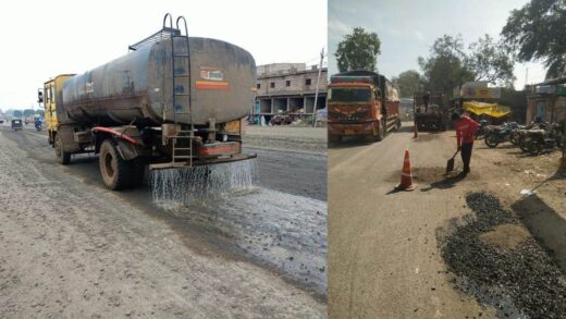 Indore Khandwa Road: इंदौर-खंडवा रोड कुछ ही दिनों में हो जाएगी ठीक, गड्ढे भरने का काम शुरू