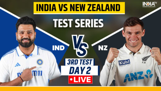 IND vs NZ, 3rd Test Day 2 LIVE: ऋषभ पंत और शुभमन गिल के बीच हुई 50 रनों की साझेदारी – India TV Hindi