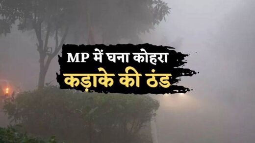 MP में घना कोहरा और कड़ाके की ठंड, अगले 3 दिनों में बारिश की संभावना