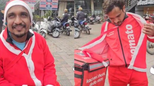 Zomato Delivery Boy: इंदौर में सेंटा क्लॉज बने जोमैटो डिलीवरी बॉय के कपड़े उतरवाए