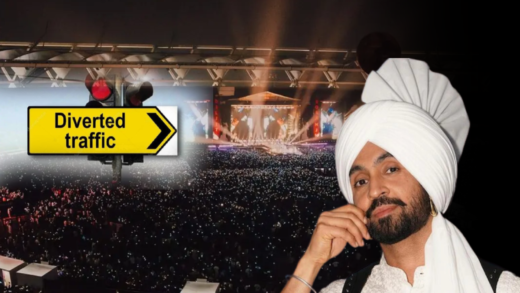 दिलजीत दोसांझ की आवाज पर झूमेगा इंदौर, इन रास्तों पर जाने से बचें | Diljit Dosanjh concert in Indore today, many routes diverted