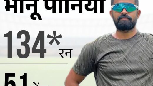 बड़ौदा ने टी-20 क्रिकेट का सबसे बड़ा स्कोर बनाया:  37 छक्के, 18 चौके लगाकर 349 रन बनाए; भानू पानिया ने सेंचुरी लगाई