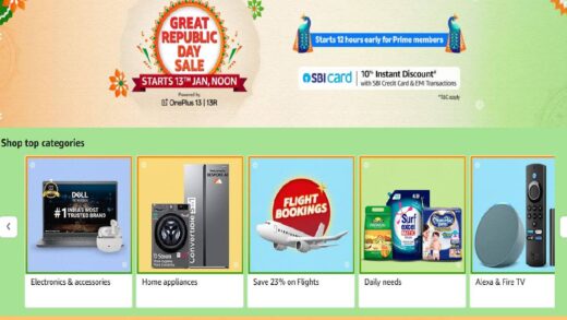 Amazon Great Republic Day Sale 2025: 13 जनवरी से Amazon की बड़ी सेल, Galaxy S23 Ultra, iQOO 13 जैसे फोन मिलेंगे सस्ते!