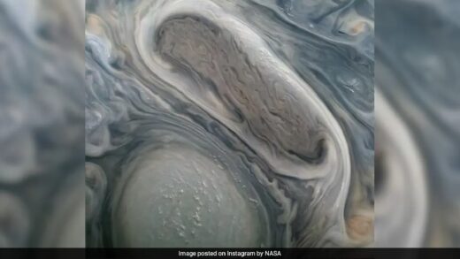 बृहस्‍पति ग्रह पर आए 2 तूफान! Nasa के Juno स्‍पेसक्राफ्ट ने किया कैद, देखें तस्‍वीर