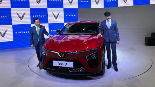 वियतनामी इलेक्ट्रिक SUV VinFast VF7 की भारत में एंट्री, 450km है रेंज, जानें फीचर्स