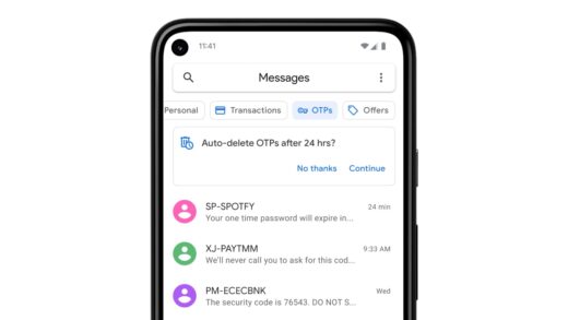 Google Messages में अब अपने आप डिलीट होंगे ओटीपी, मिले दो बेहद उपयोगी फीचर्स