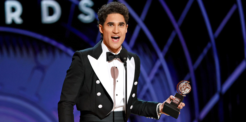 'Maybe Happy Ending' Leads Tonys 2025 Wins as Darren Criss Takes Home the Best Actor Award!