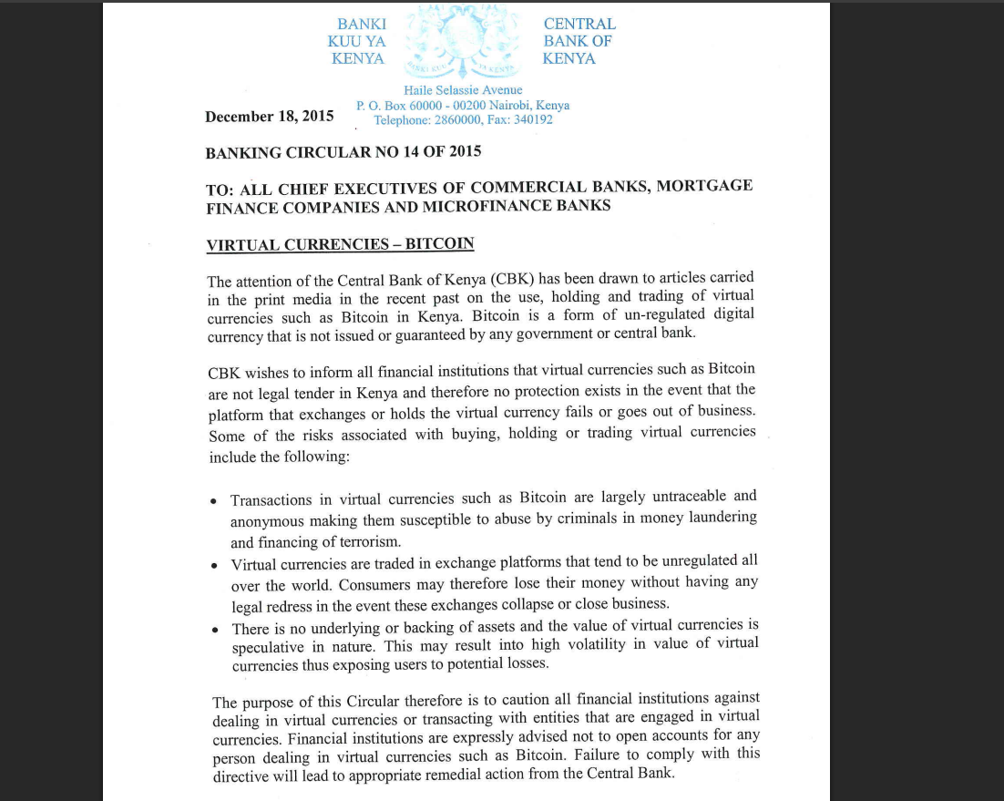 Africa Crypto News Week in Review: South Africa Calls for Modern Crypto Laws, Kenyan Banks Ready for Crypto as Tether Expands