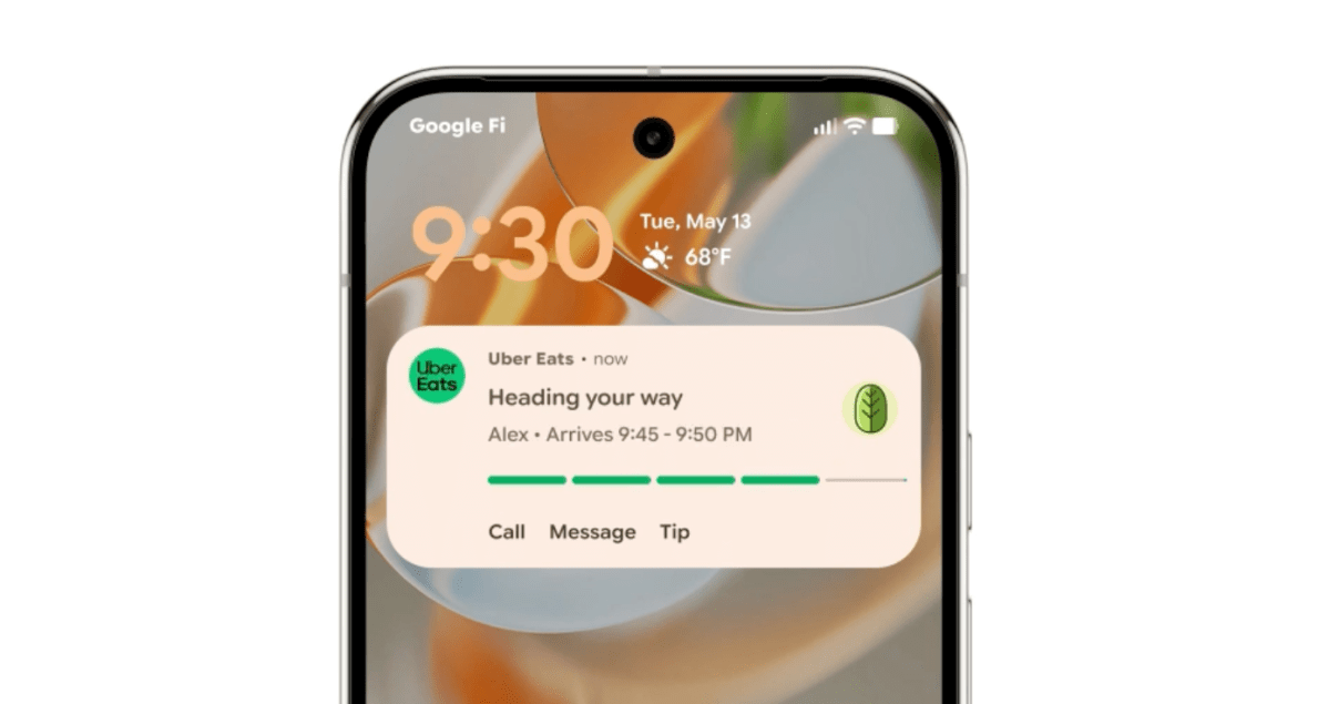 Android 16 has arrived with iPhone-style Live Updates