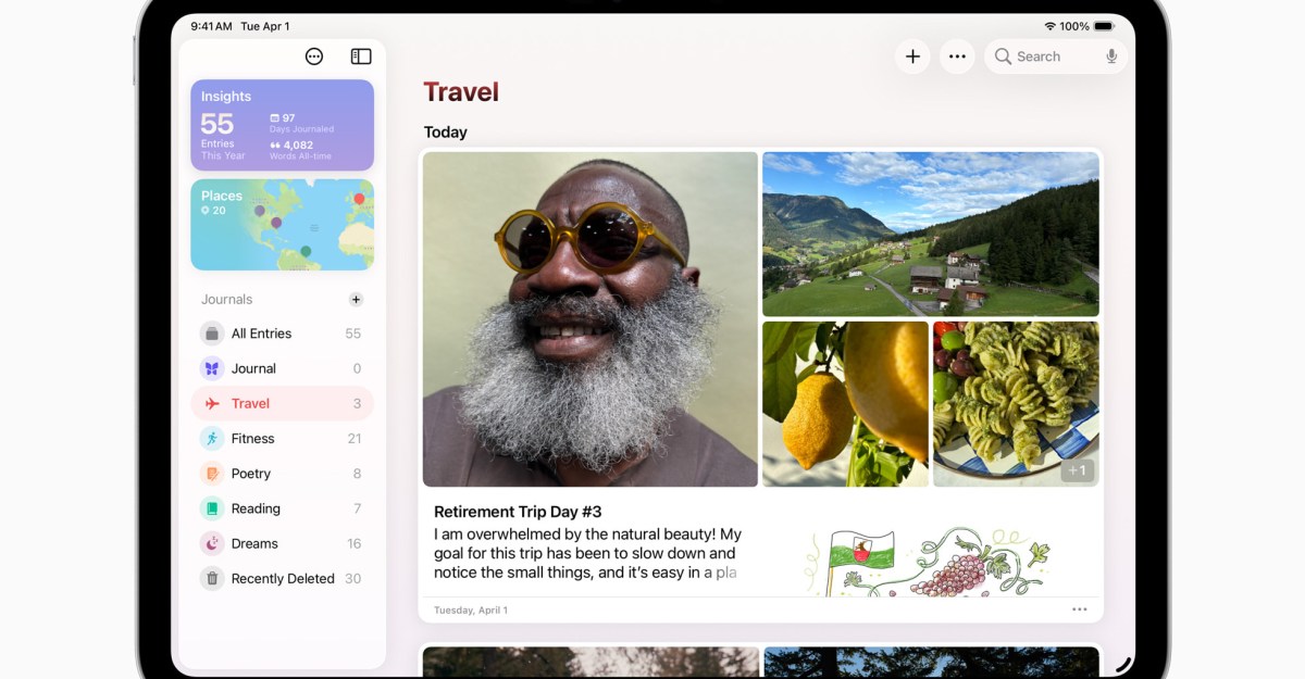Apple’s Journal app is finally coming to other platforms