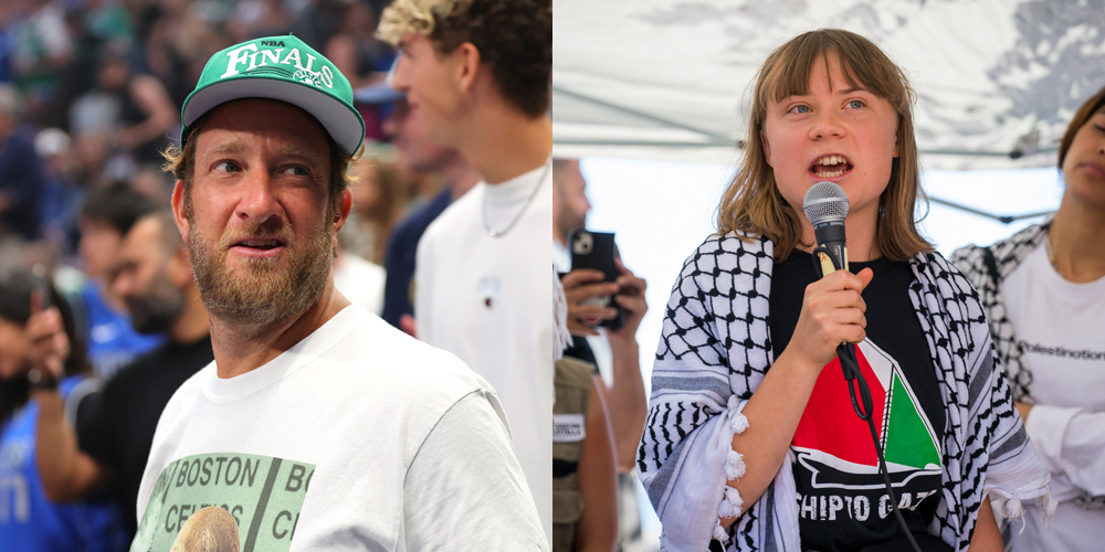 Dave Portnoy Says He Hopes Greta Thunberg's Boat Gets Hit With a Missile