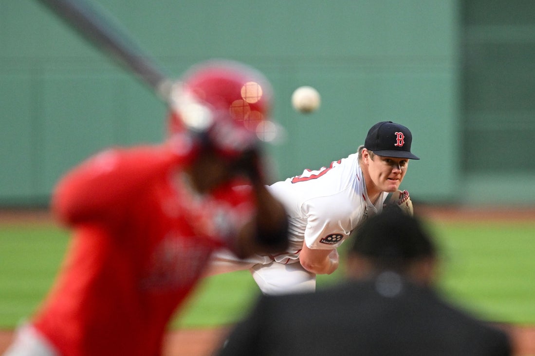 Deadspin | Red Sox RHP Richard Fitts gets a second chance against Angels