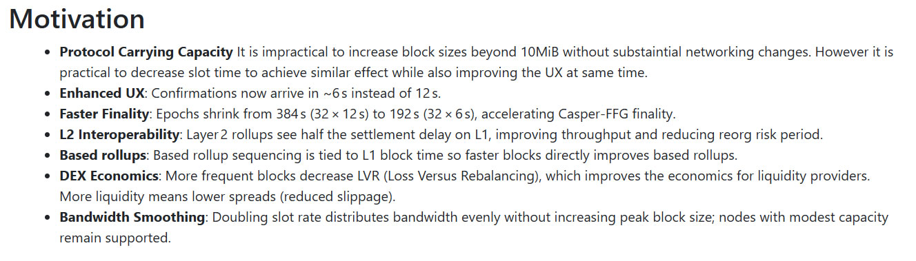 Ethereum dev floats halving slot times to 6 secs, doubling blocks