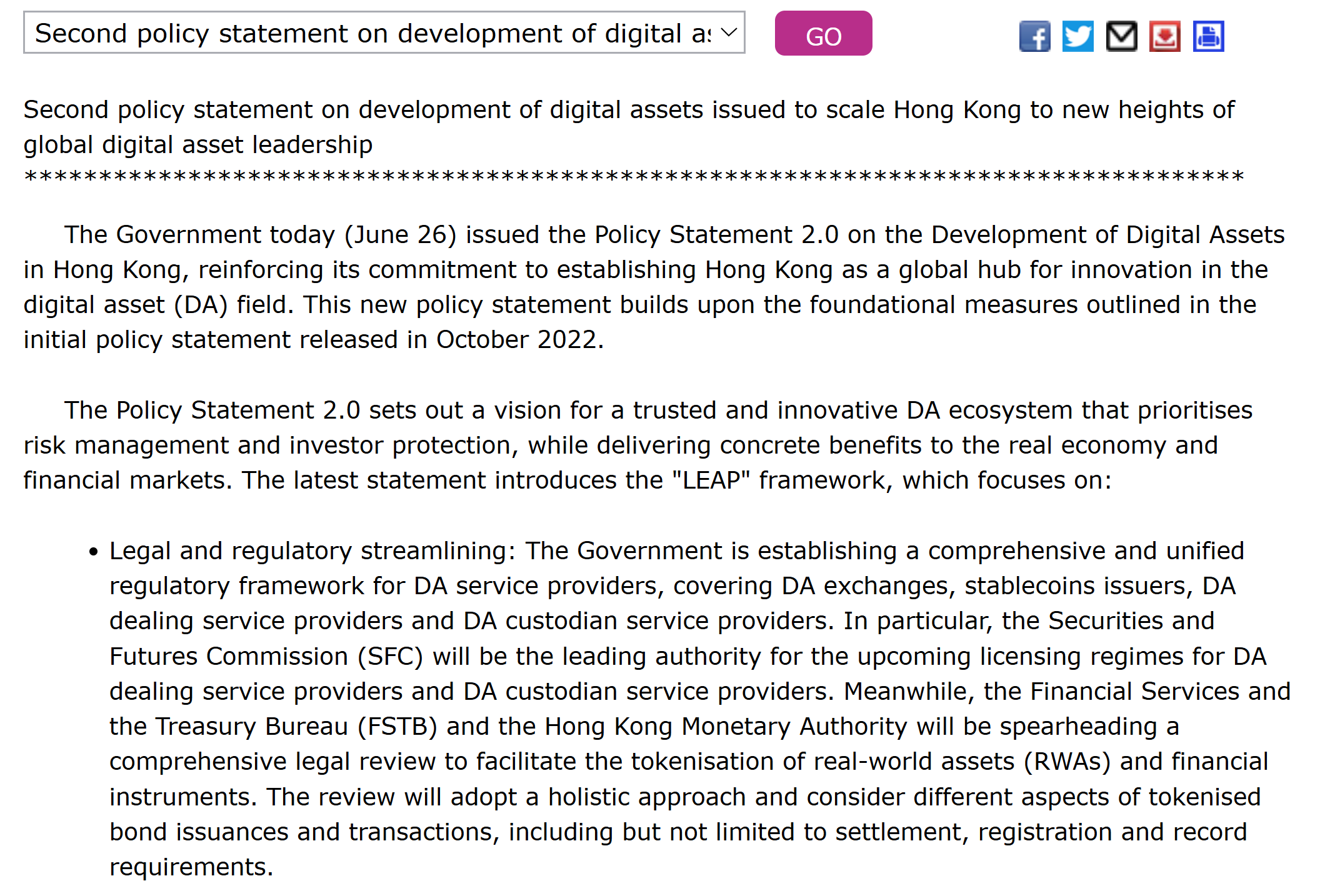 Hong Kong reveals new stablecoin rules and tokenized bond plans