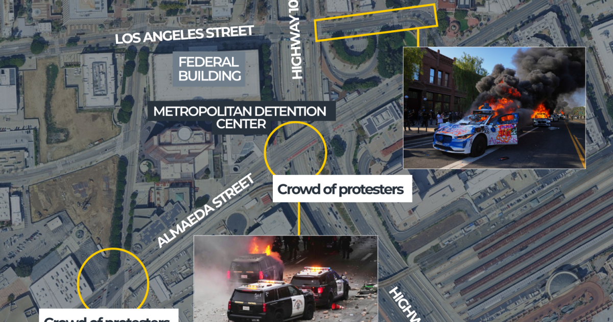 How the Los Angeles protests unfolded: A visual guide