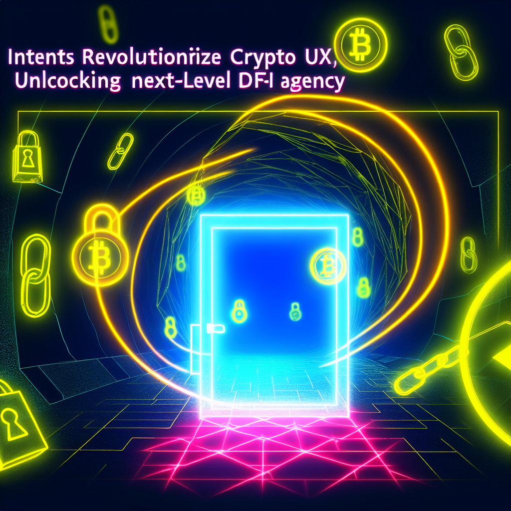 Intents Revolutionize Crypto UX, Unlocking Next-Level DeFi Agency