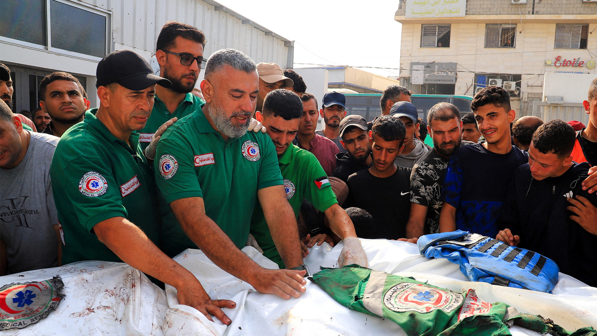 Israeli attack kills three paramedics in Gaza City