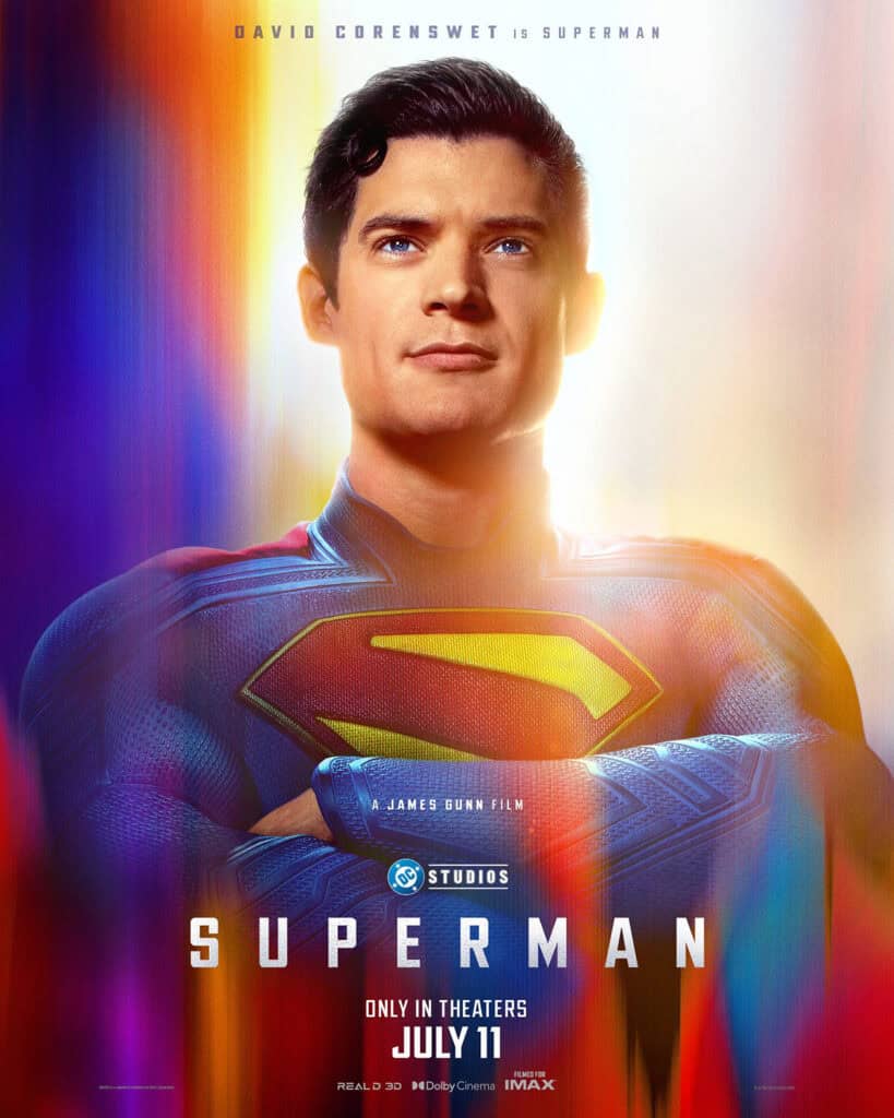 James Gunn’s Superman punches a hole in the sky with a gallery of new character posters