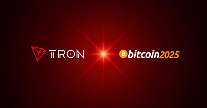 Justin Sun takes center stage at Bitcoin Vegas 2025 with TRON DAO as top sponsor of Code + Country and co-host of Kraken’s Oceanic Night