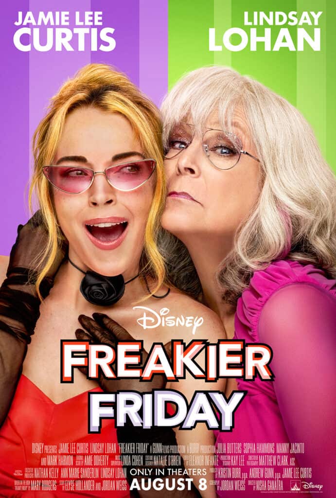 Lindsay Lohan and Jamie Lee Curtis star in a trailer with more pop than bubble gum for Freakier Friday