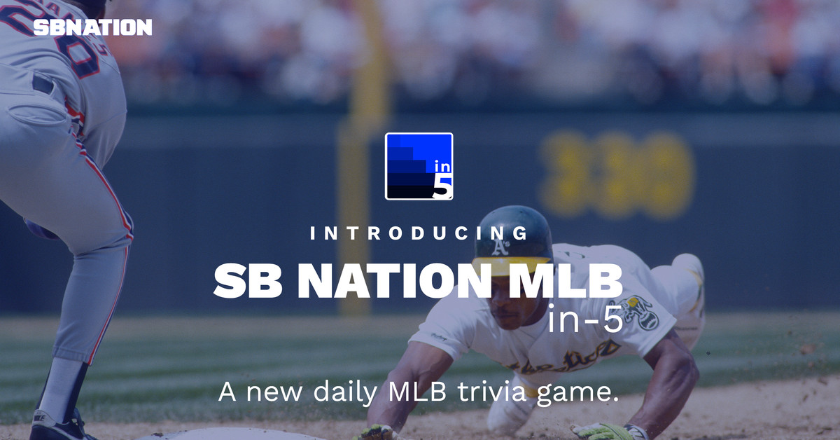 MLB trivia: Your in-5 daily game, Thursday edition