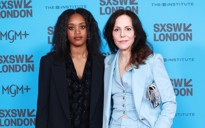 Mary-Louise Parker Makes Rare Appearance with Daughter Ash at 'The Institute' London Premiere