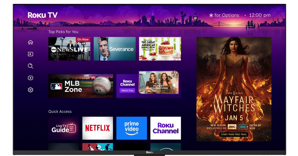 Roku is testing a new look