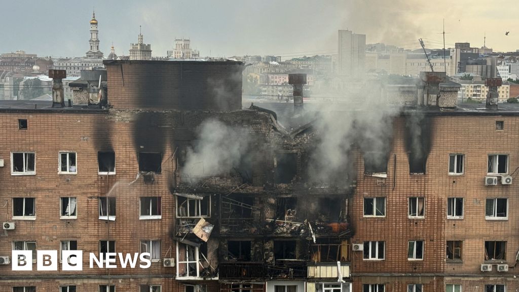 Russia launches biggest drone attack on Ukraine’s Kharkiv