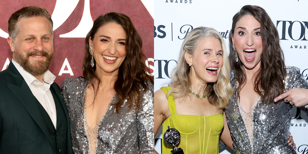 Sara Bareilles Joined By Fiancé Joe Tippett at Tony Awards, Presents Special Award to Celia Keenan-Bolger
