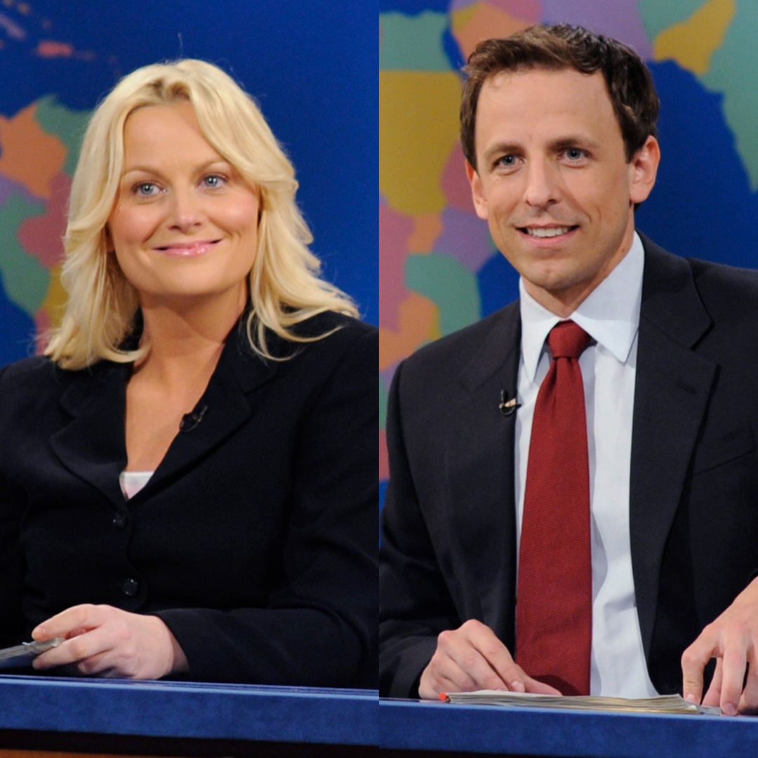 Seth Meyers Fought With Amy Poehler Over This on Saturday Night Live