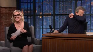 Seth Meyers Jokes That Elon Musk’s Black Eye From His Son Marks a Major Milestone | Video