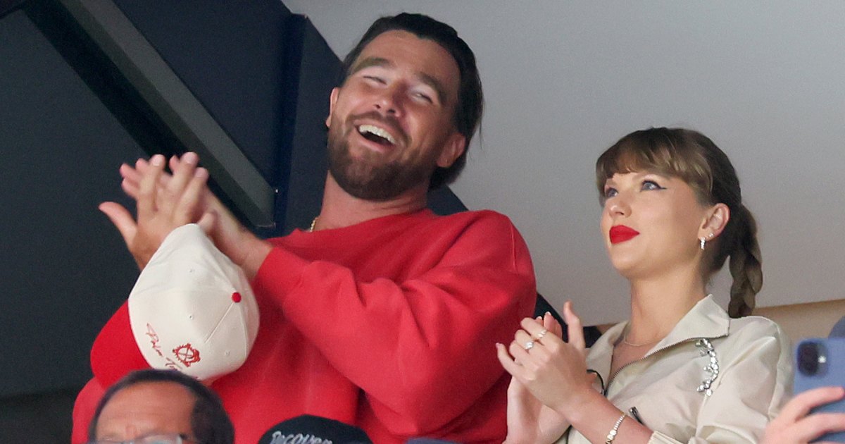 Taylor Swift and Travis Kelce Kiss at Stanley Cup Finals Date Night