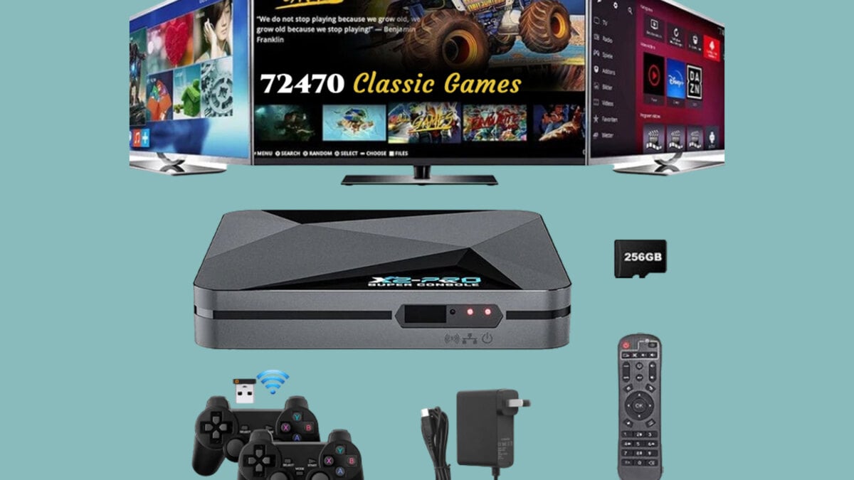 This retro console with 70,000 preloaded games is on sale for 