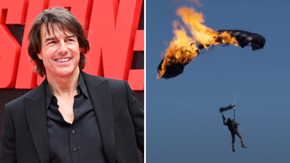Tom Cruise Awarded Guinness World Record After Doing 16 Burning Parachute Jumps During ‘Mission: Impossible – The Final Reckoning’ Filming
