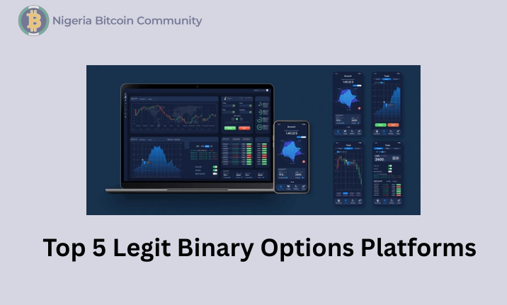 Top 5 Legit Binary Option Trading Platforms