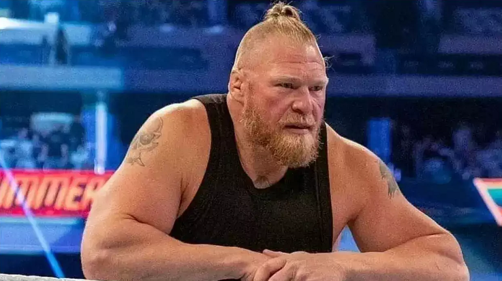 WWE से अलग होने के बाद पहली बार दिखे ब्रॉक लेसनर, विवादों के चलते नहीं होगा कमबैक