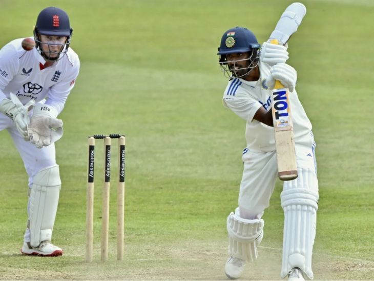 इंडिया ए-इंग्लैंड लायंस के बीच पहला अनऑफिशियल टेस्ट ड्रॉ:भारत की ओर से दूसरी पारी में 4 अर्धशतक लगे; इंग्लिश टीम 587 पर ऑलआउट