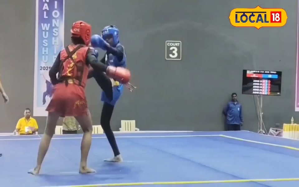 साक्षी ने चेन्नई में आयोजित नेशनल वुशु चैंपियनशिप में जीता सिल्वर मेडल