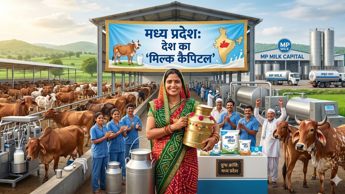 2028 तक देश का ‘मिल्क कैपिटल’ बनेगा मध्य प्रदेश, मालवा-निमाड़ क्षेत्र निभाएगा मुख्य भूमिका 2028 तक देश का ‘मिल्क कैपिटल’ बनेगा मध्य प्रदेश, मालवा-निमाड़ क्षेत्र निभाएगा मुख्य भूमिका