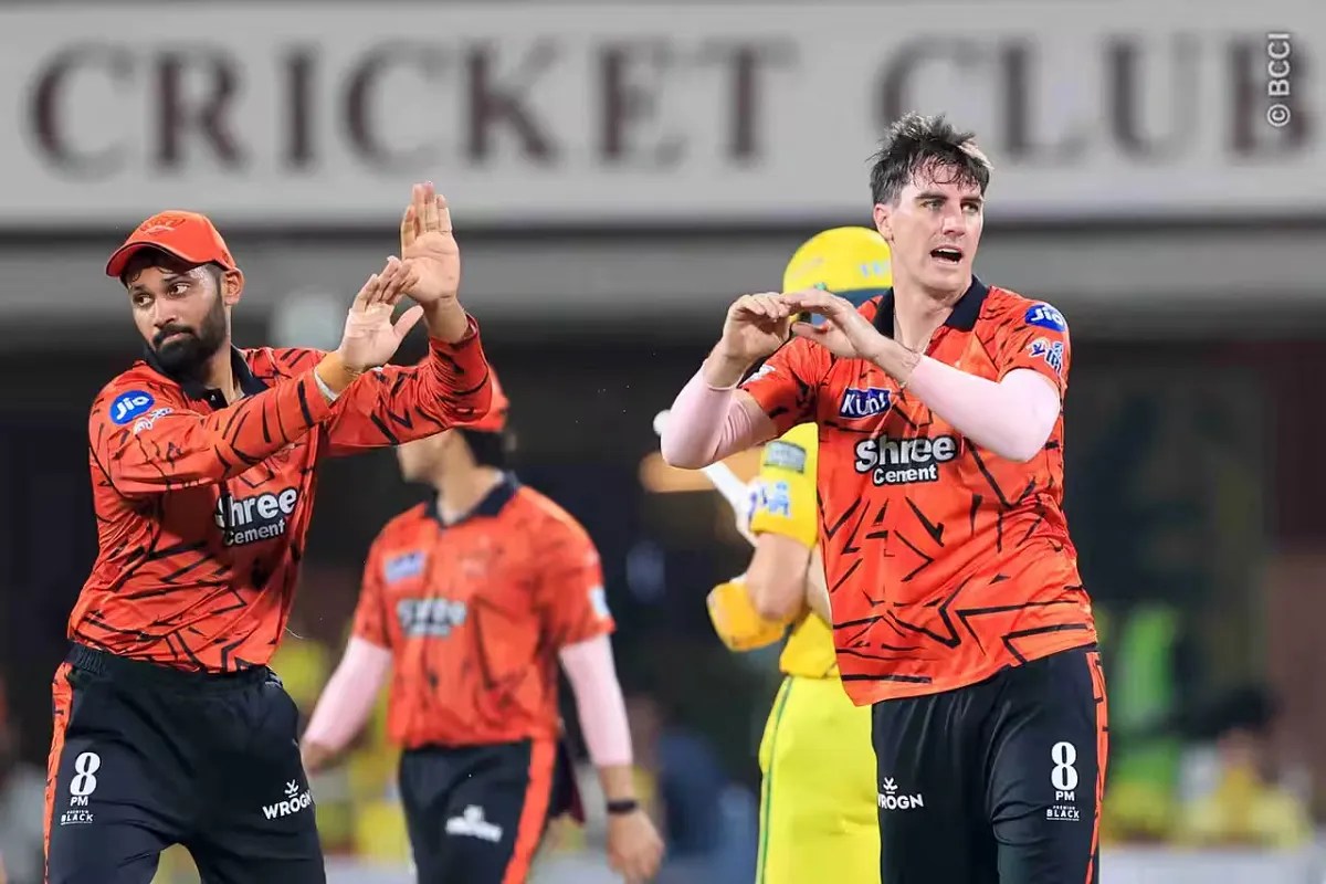 CSK vs SRH: चेन्नई सुपर किंग्स नेसनराइजर्स हैदराबाद को 181 रनों का लक्ष्य दिया, पैट कमिंस ने झटके तीन विकेट