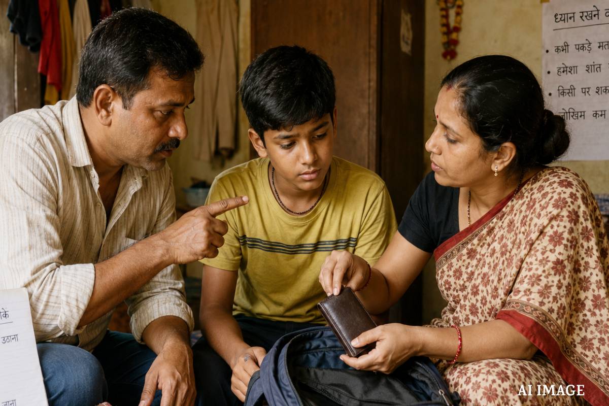 MP News: 12 साल के बच्चे से करवाई जाती थीं चोरियां, माता-पिता लेते थे 40% हिस्सा | Mp News Parents Used Child For Theft Gang Exposed