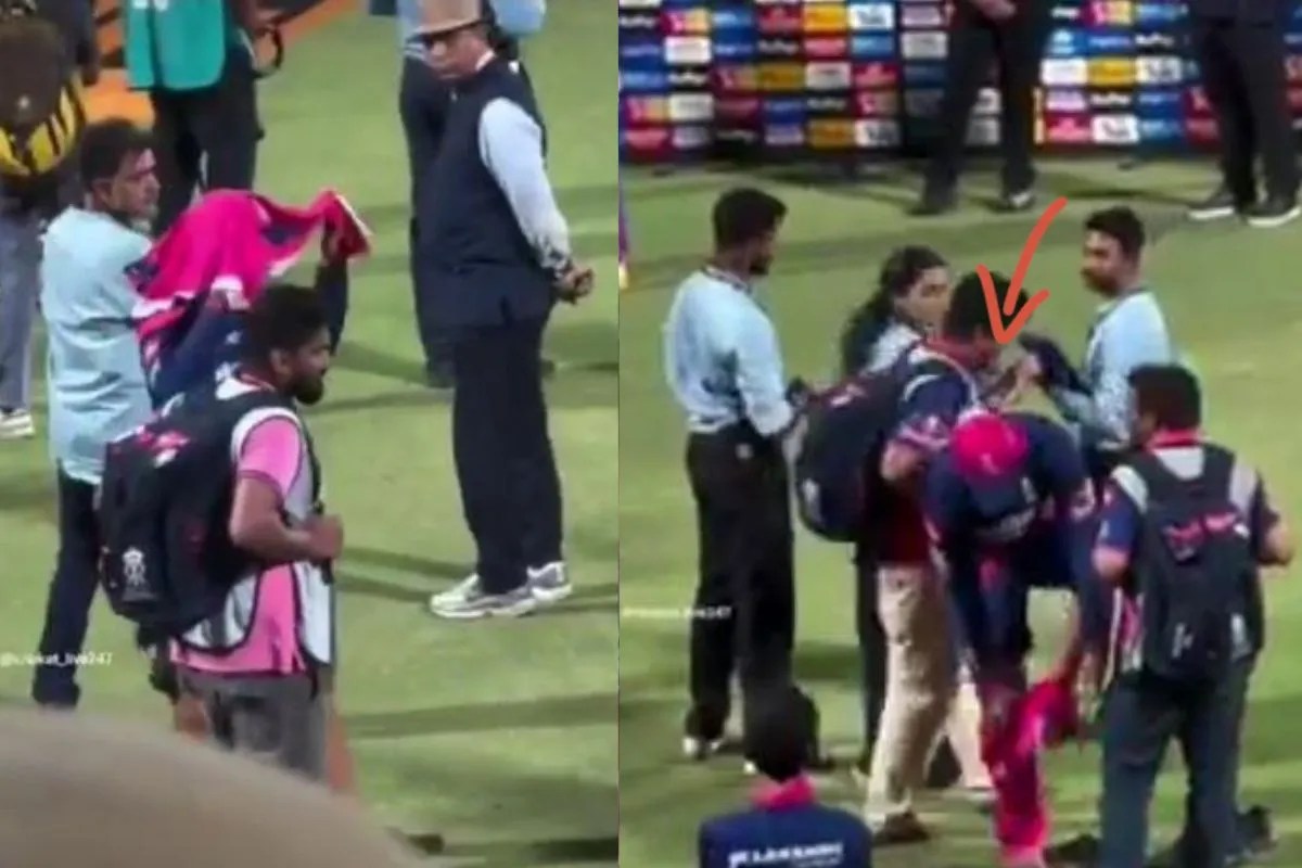 अवॉर्ड मिलने के बाद लाइव कैमरे पर पैंट उतार कर वैभव सूर्यवंशी ने कर दी ये हरकत, वीडियो वायरल अवॉर्ड मिलने के बाद लाइव कैमरे पर पैंट उतार कर वैभव सूर्यवंशी ने कर दी ये हरकत, वीडियो वायरल