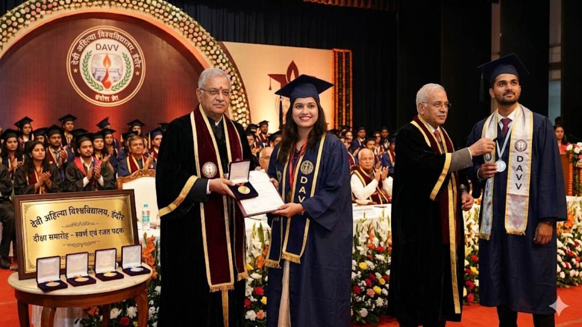 डीएवीवी में स्वर्ण-रजत पदक के लिए बाजार मूल्यों के आधार पर दानदाताओं से लगेंगे राशि
