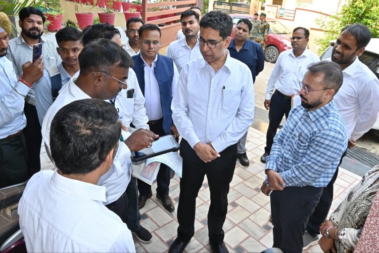 धमतरी में डिजिटल भूमि क्रांति की बड़ी तस्वीर, केंद्रीय सचिव ने कहा— ‘Zero Error’ के साथ पूरा करें नक्शा प्रोजेक्ट,