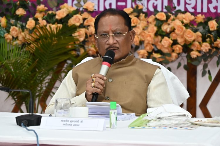 बड़ी ख़बर: सुशासन तिहार में सौम्य छवि के सीएम साय के दिखे सख्त तेवर ,,,