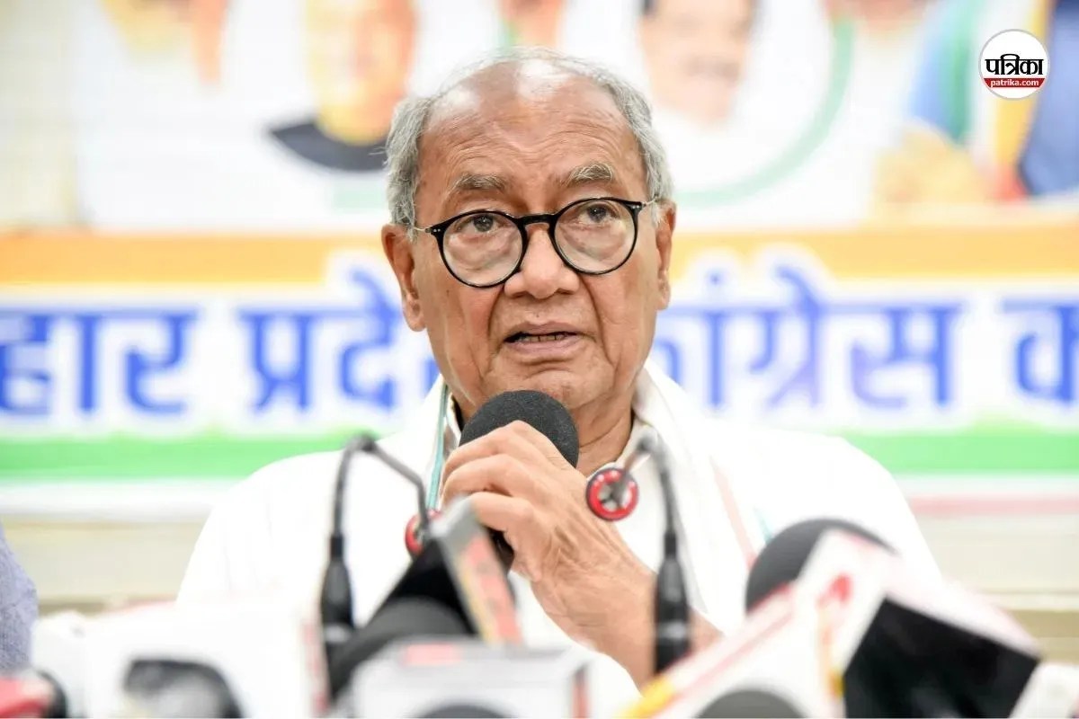 भोजशाला पर दिग्विजय सिंह का बड़ा दावा वायरल, कहा- ASI को नहीं मिला था मंदिर | Digvijay Singh Viral Claim On Bhojshala Verdict Mp News