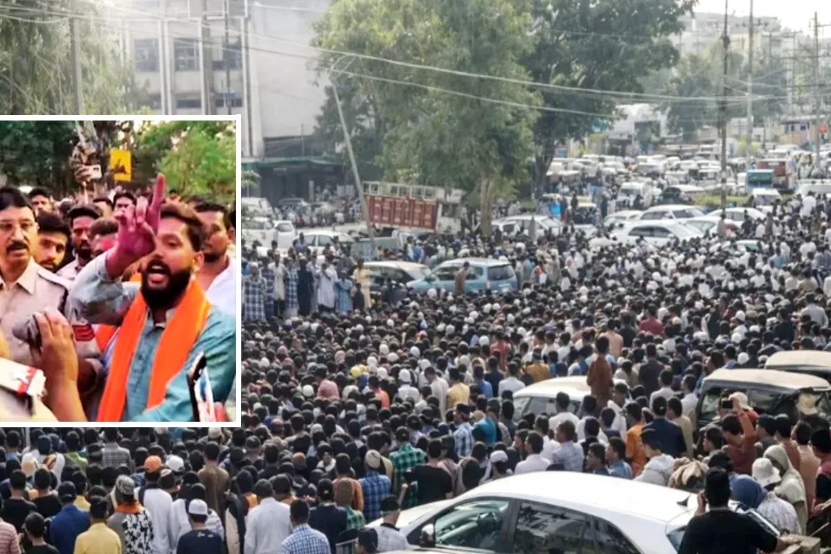 भोपाल में मुस्लिम युवक की पिटाई और विवादित टिप्पणी का मामला गरमाया, हिंदू संगठन के कार्यकर्ताओं पर FIR | Muslim Youth Beating And Controversial Remarks Case Heat Up In Bhopal News Fir Filed Against Hindu Organization Workers