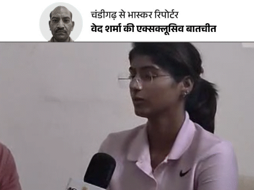 विमेंस टी20WC- चंडीगढ़ की नंदनी का टीम इंडिया में सिलेक्शन:WPL में विकेटों की हैट्रिक लगा चुकीं; बोलीं- बुमराह रोल मॉडल, कप लेकर आना है
